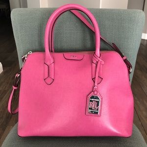 Pink Ralph Lauren Purse
